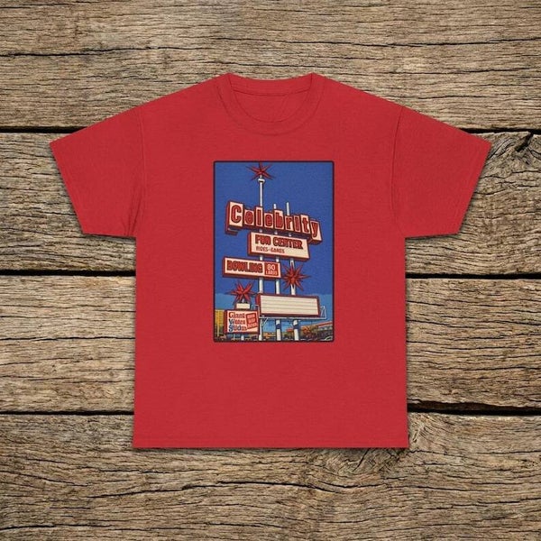 Native303 Heavy Cotton Tee | Celebrity Fun Center - vintage Denver gear