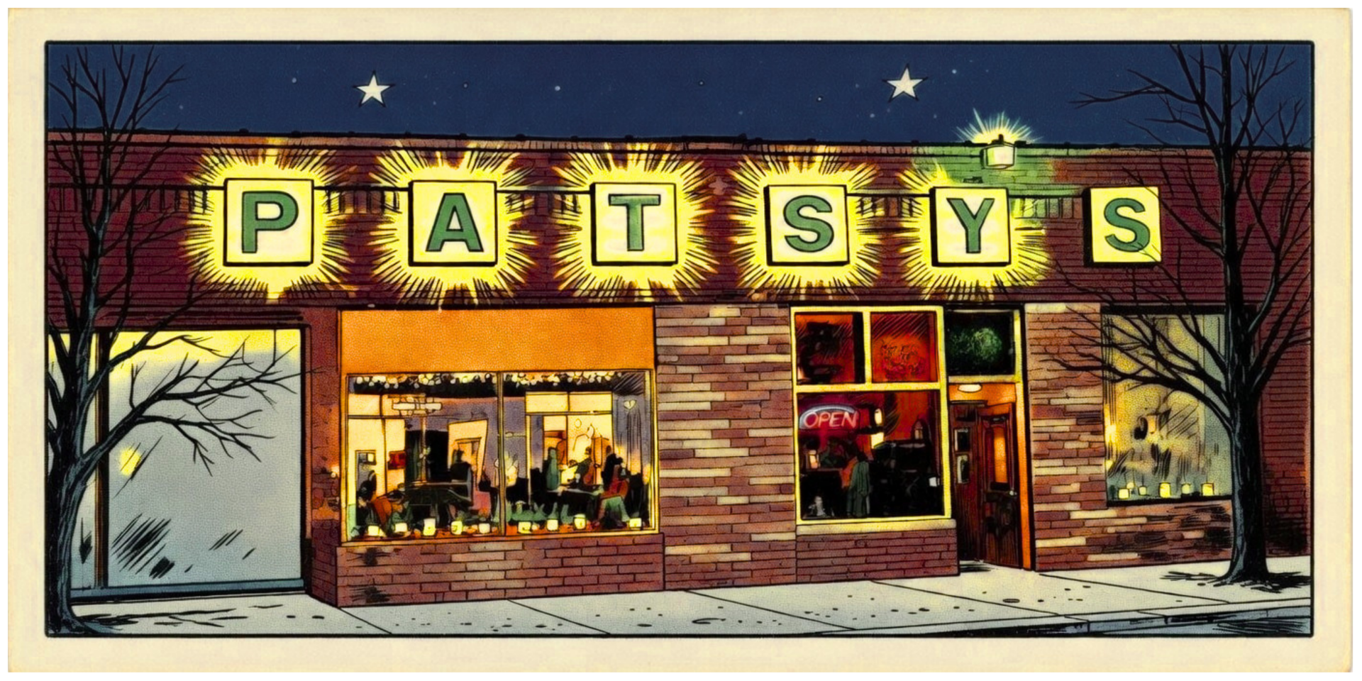 Historic Denver restaurant logo recreated for Native303 Apparel