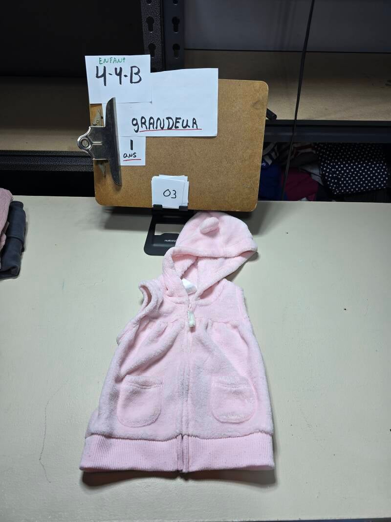 4-4-B 3  Enfant 1 Chandail 