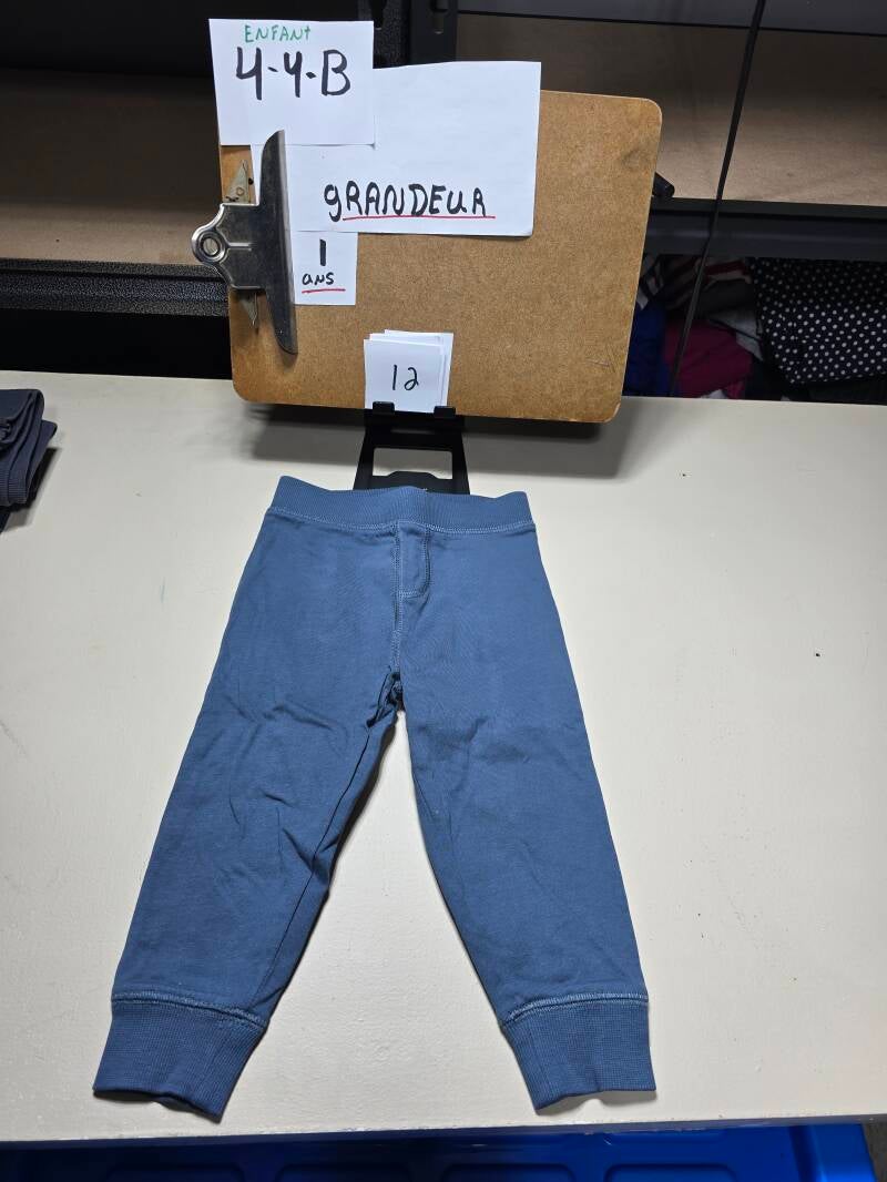 4-4-B 12  Enfant 1 Pantalon