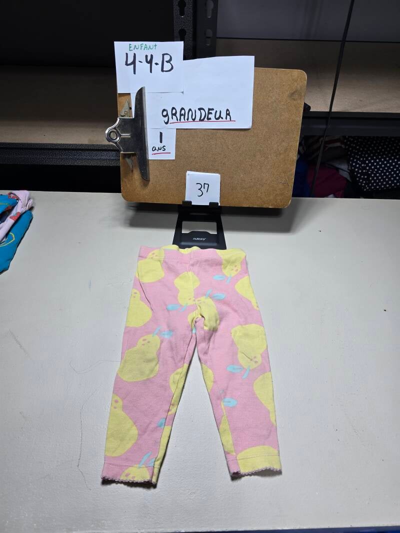 4-4-B 37  Enfant 1 Pantalon