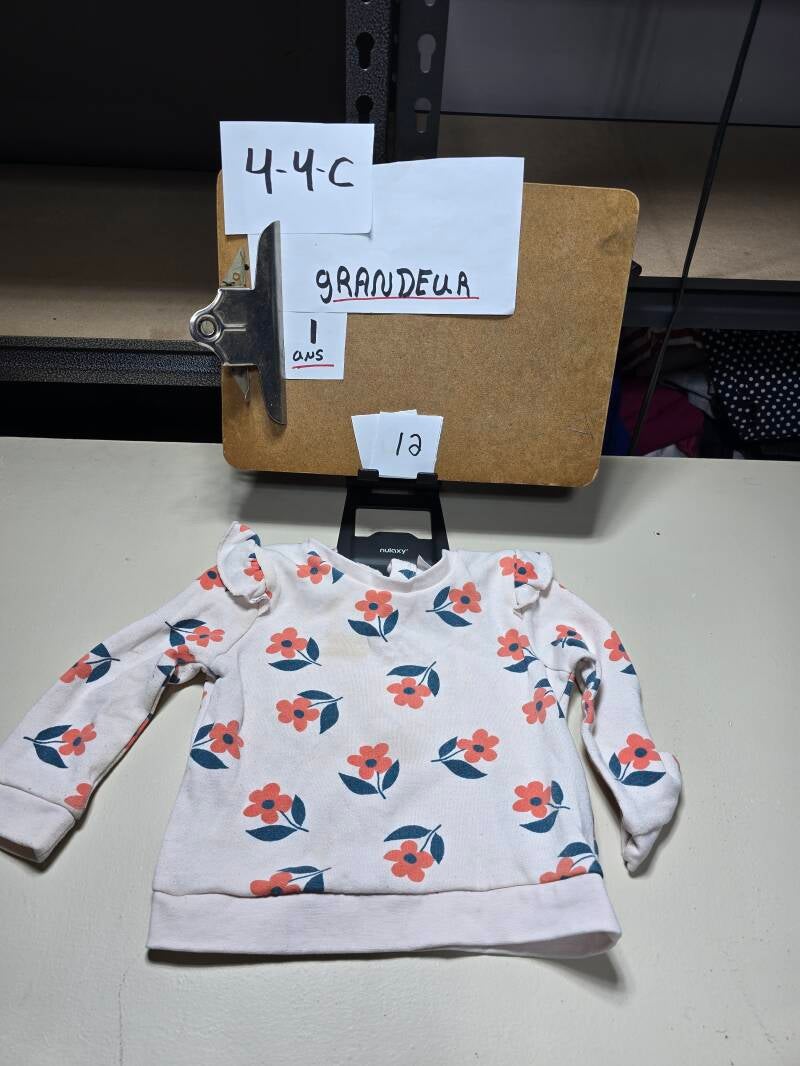 4-4-C 12  Enfant 1 Chandail 