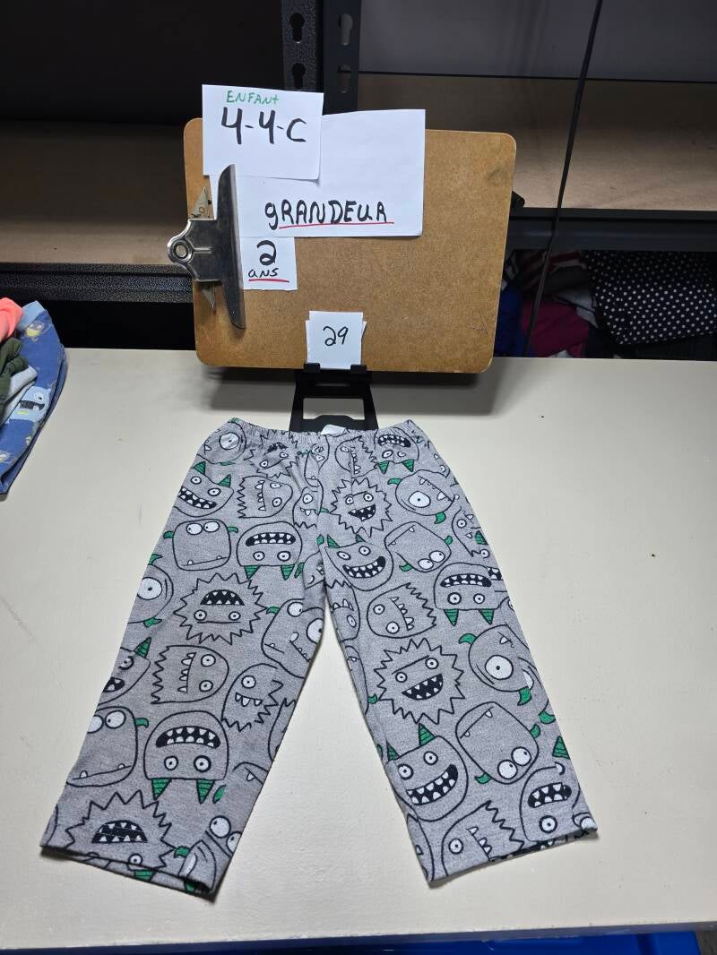 4-4-C 29  Enfant 2 Pantalon