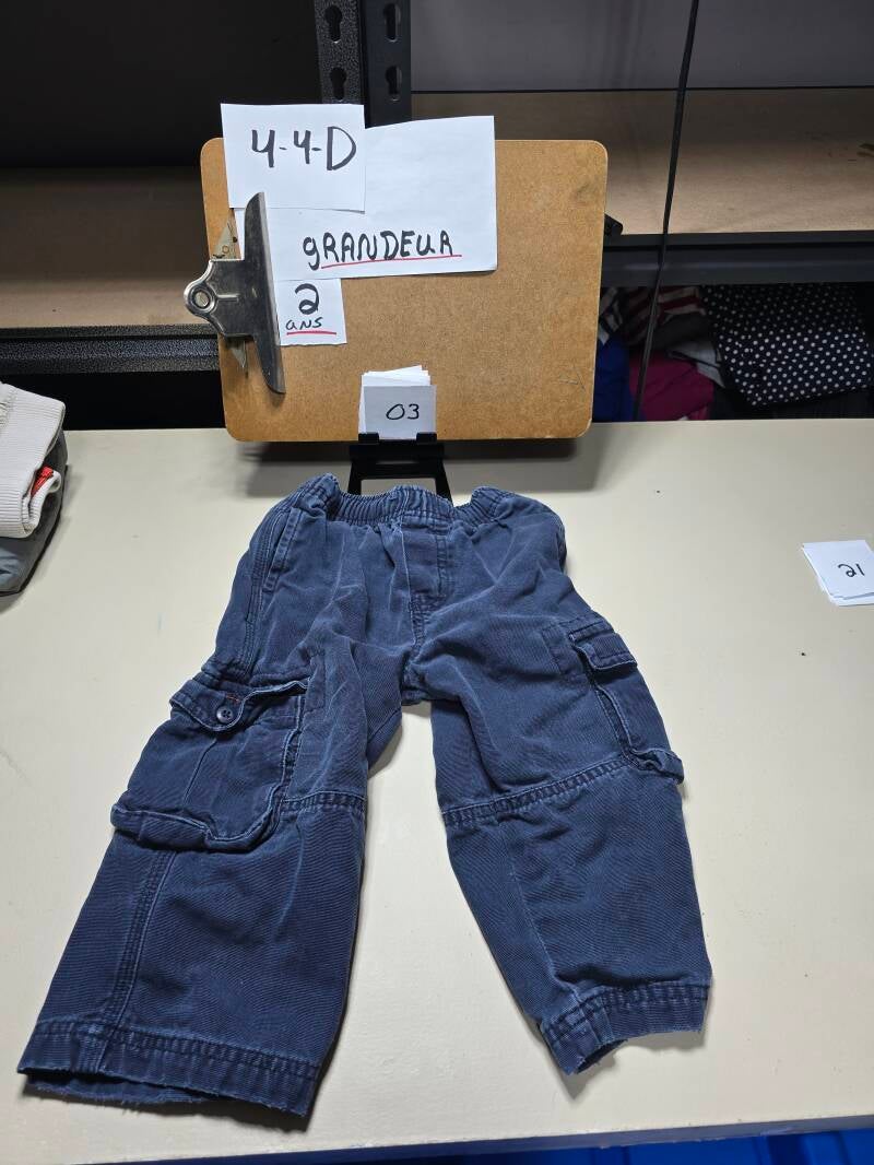 4-4-D 3  Enfant 2 Pantalon