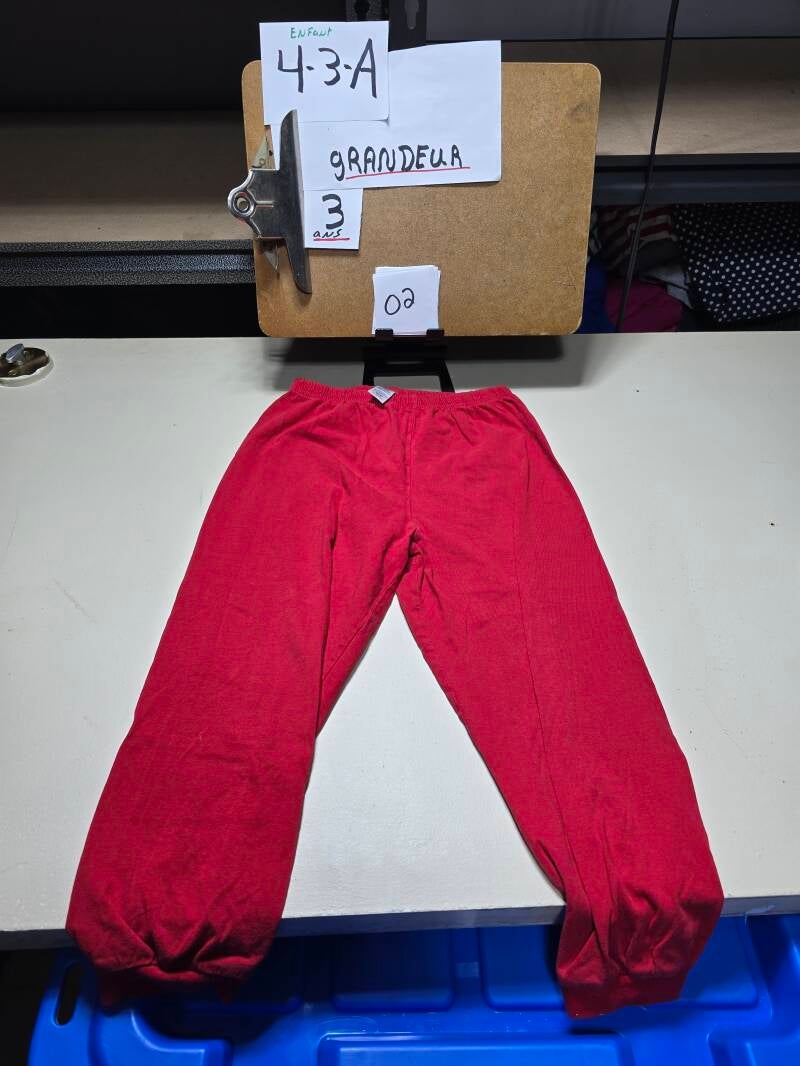 4-3-A 2  Enfant 3 Pantalon