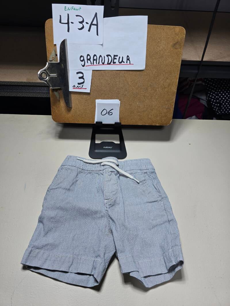 4-3-A 6  Enfant 3 Pantalon