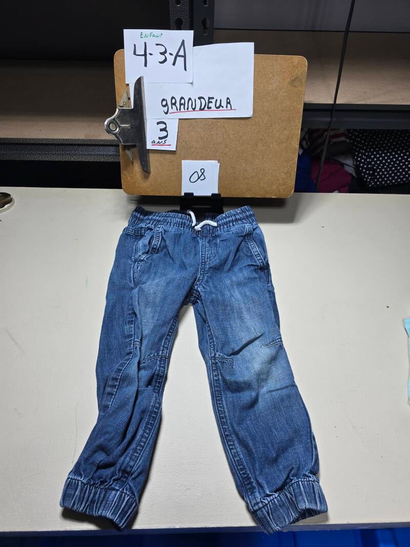 4-3-A 8  Enfant 3 Pantalon