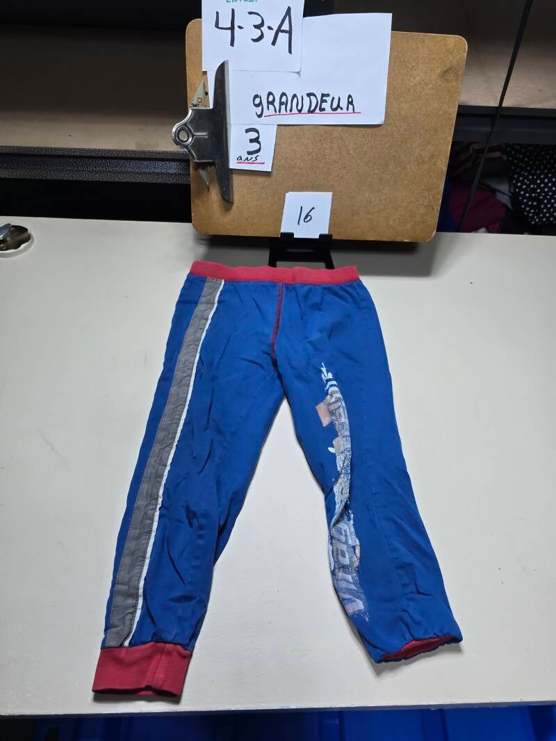 4-3-A 16  Enfant 3 Pantalon