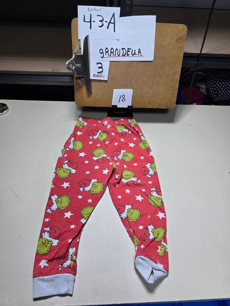 4-3-A 18  Enfant 3 Pantalon