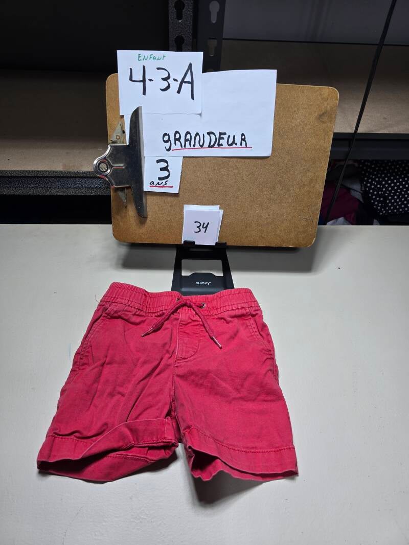 4-3-A 34  Enfant 3 Pantalon
