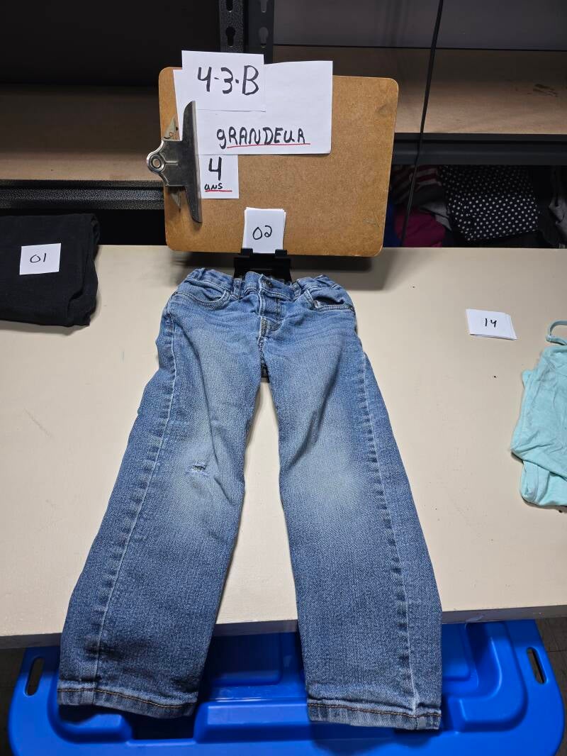 4-3-B 2  Enfant 4 Pantalon