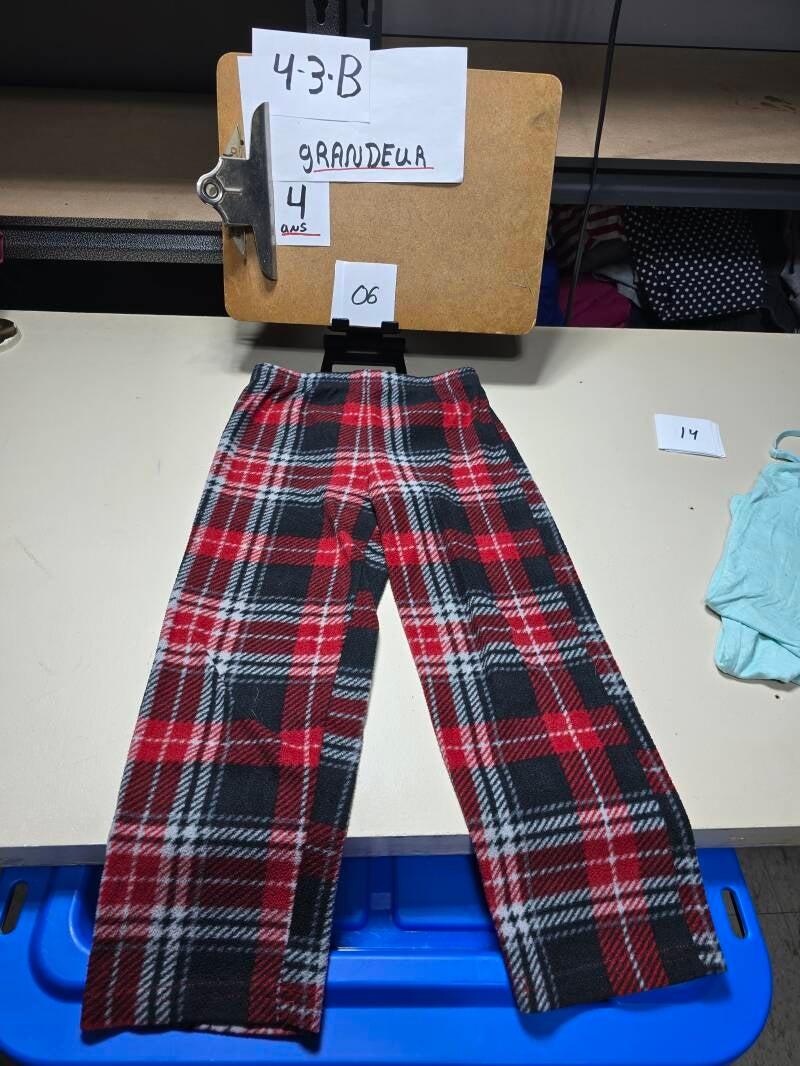 4-3-B 6  Enfant 4 Pantalon