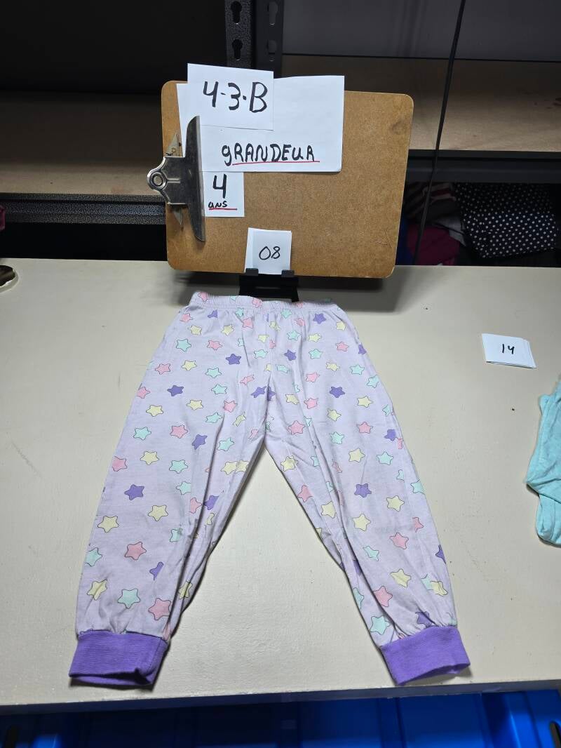 4-3-B 8  Enfant 4 Pantalon