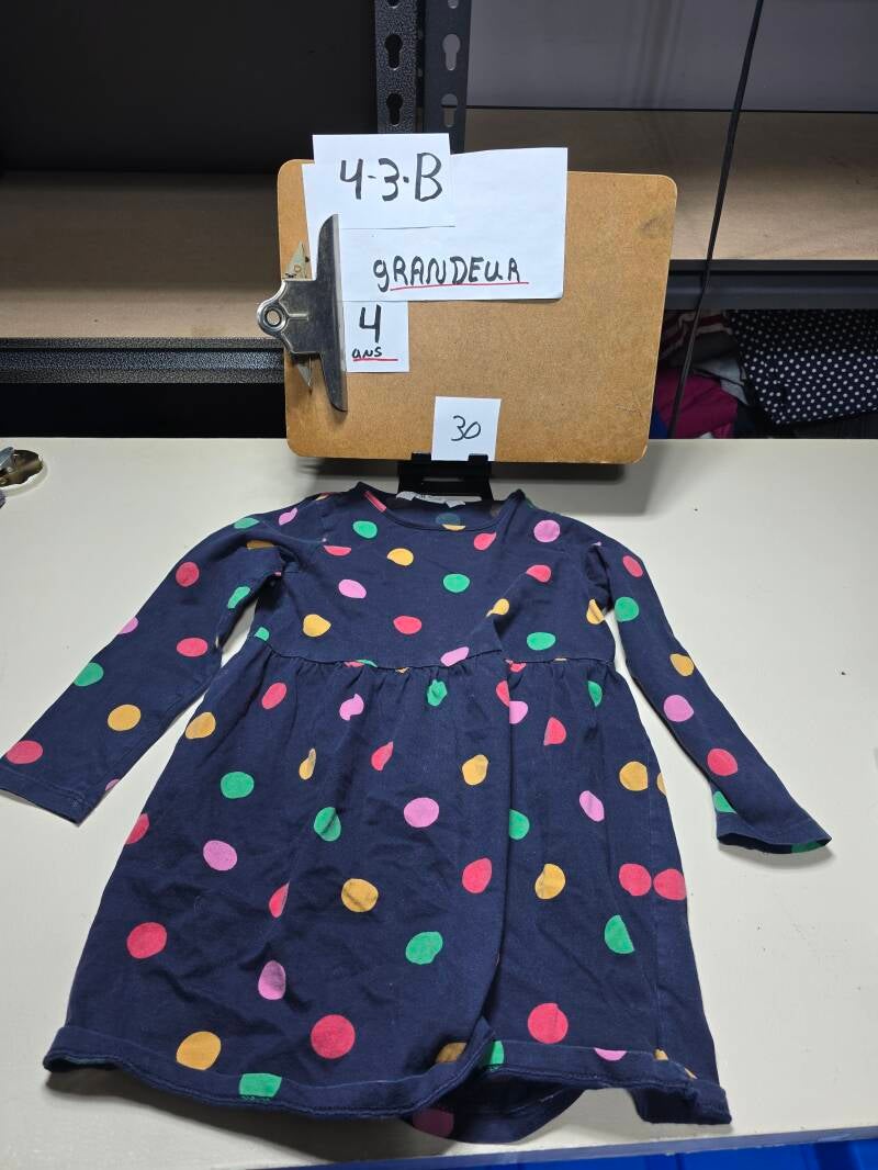 4-3-B 30  Enfant 4 Chandail
