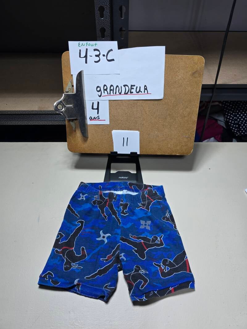 4-3-C 11  Enfant 4 Pantalon