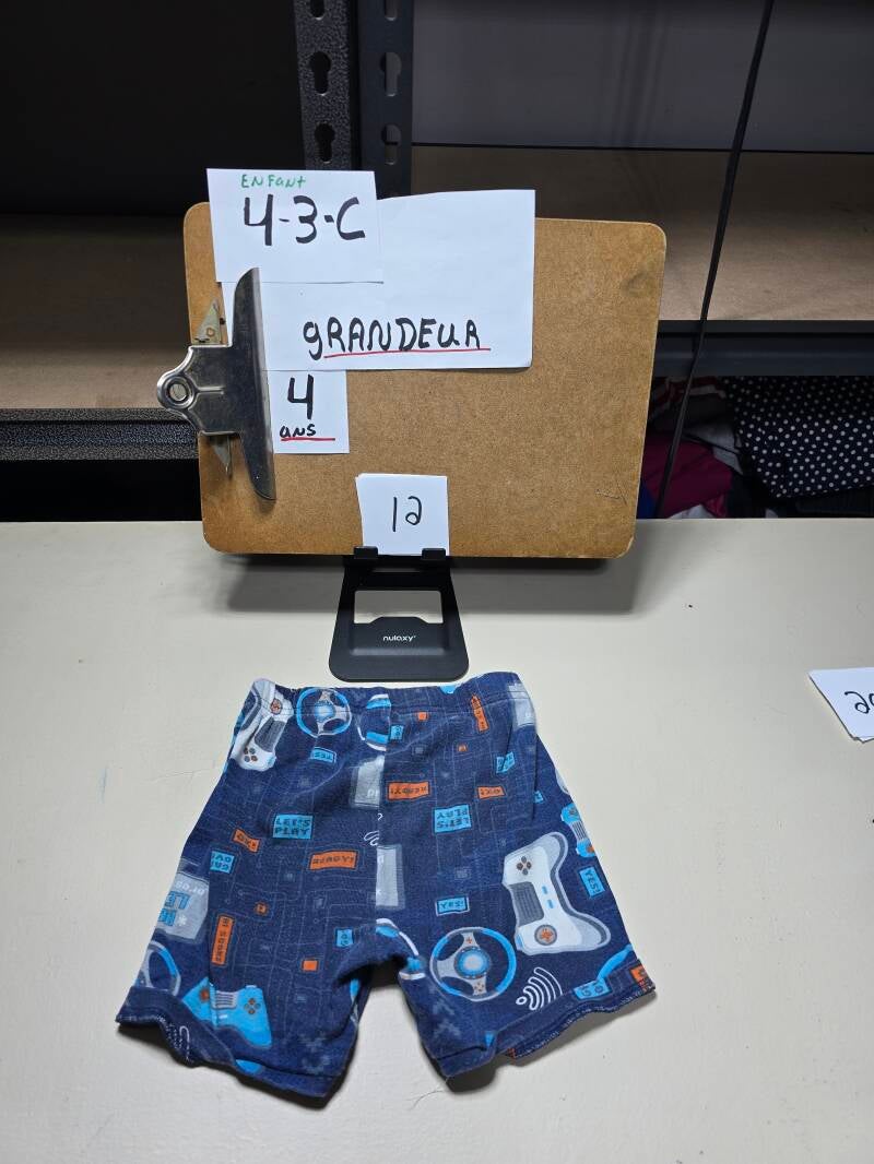 4-3-C 12  Enfant 4 Pantalon