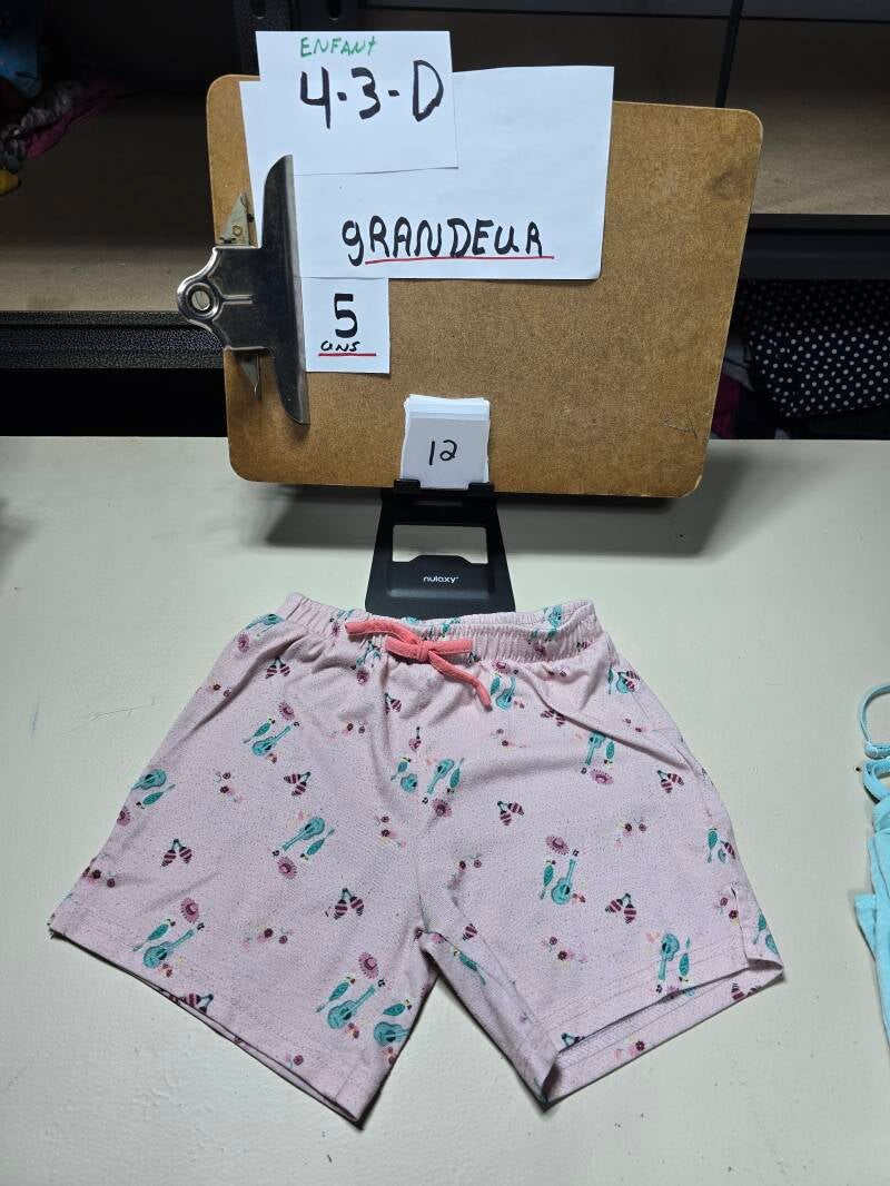 4-3-D 12  Enfant 5 Pantalon