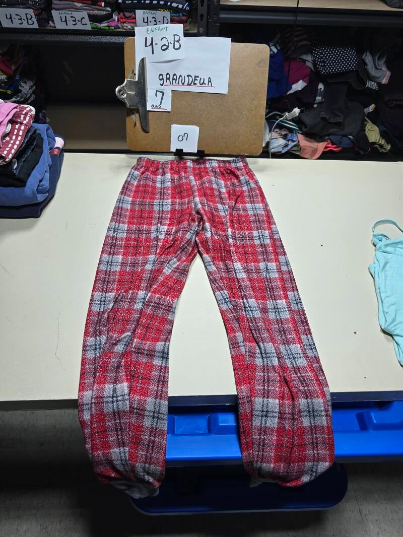 4-2-B 7  Enfant 7 Pantalon