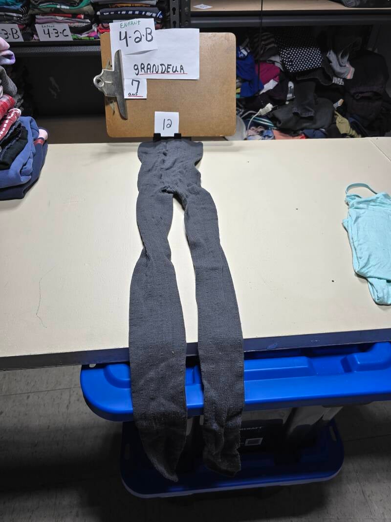 4-2-B 12  Enfant 7 Pantalon