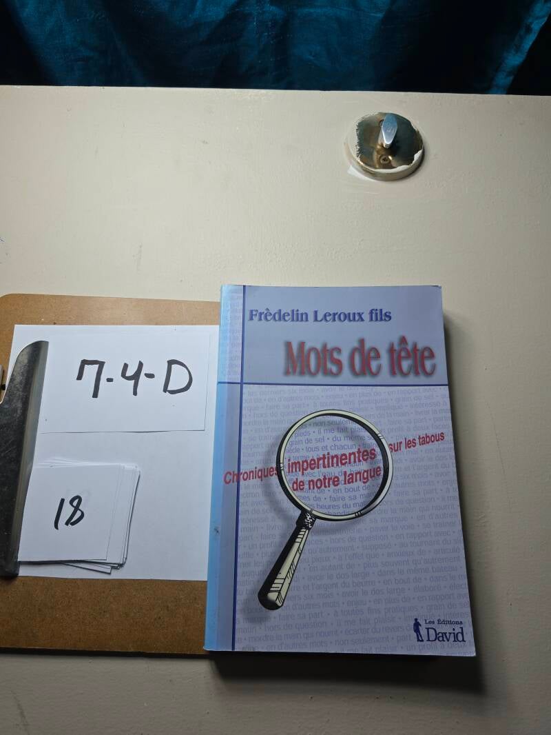 7-4-D 18 Livre a