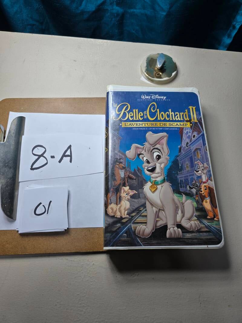 8A 1 audio vhs E