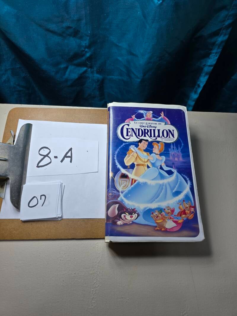 8A 7 audio vhs E