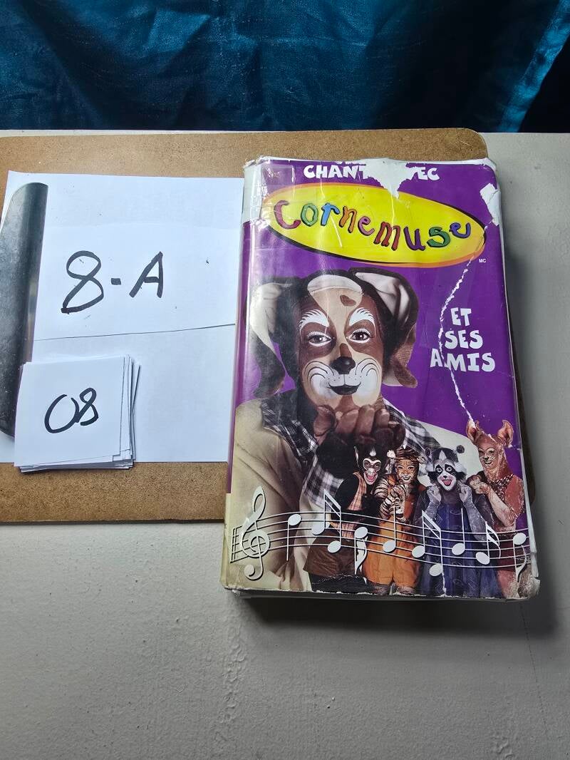 8A 8 audio vhs E
