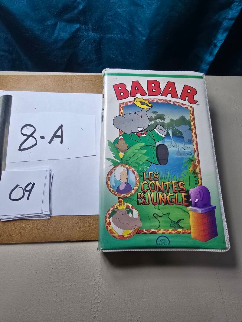 8A 9 audio vhs E