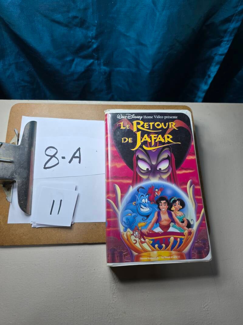 8A 11 audio vhs E