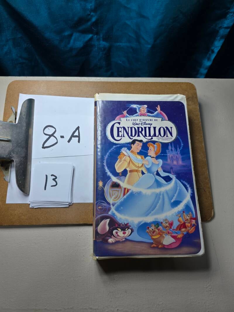 8A 13 audio vhs E