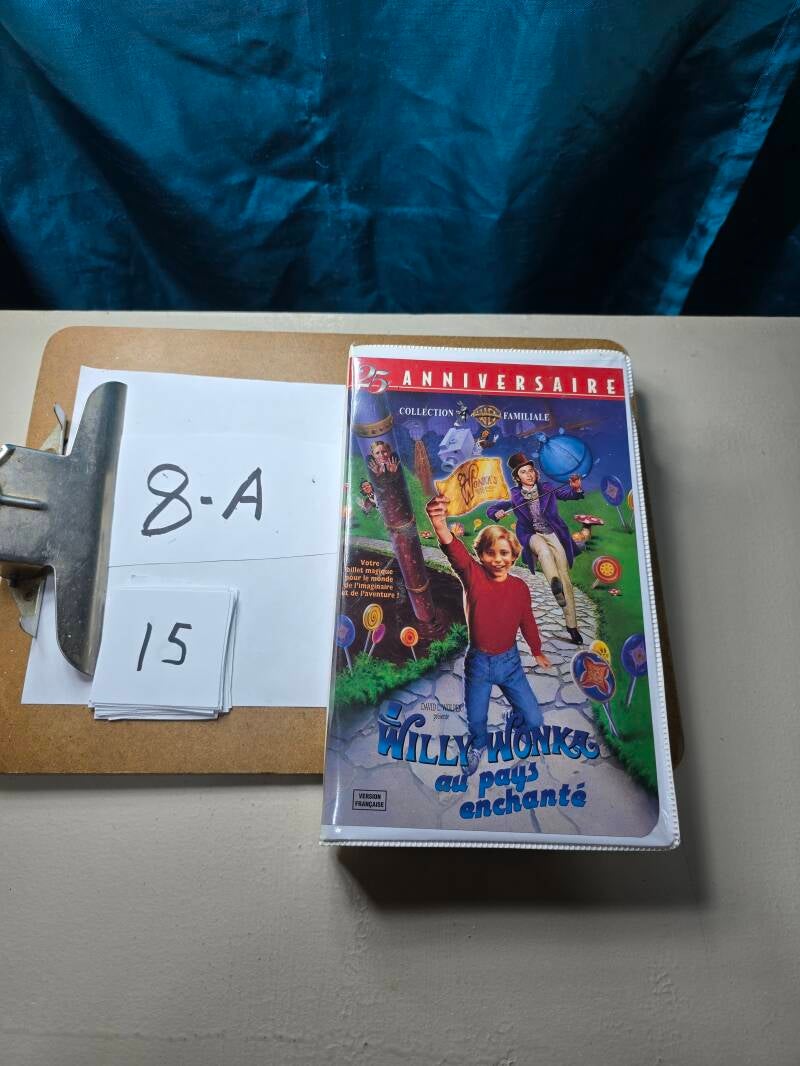 8A 15 audio vhs E