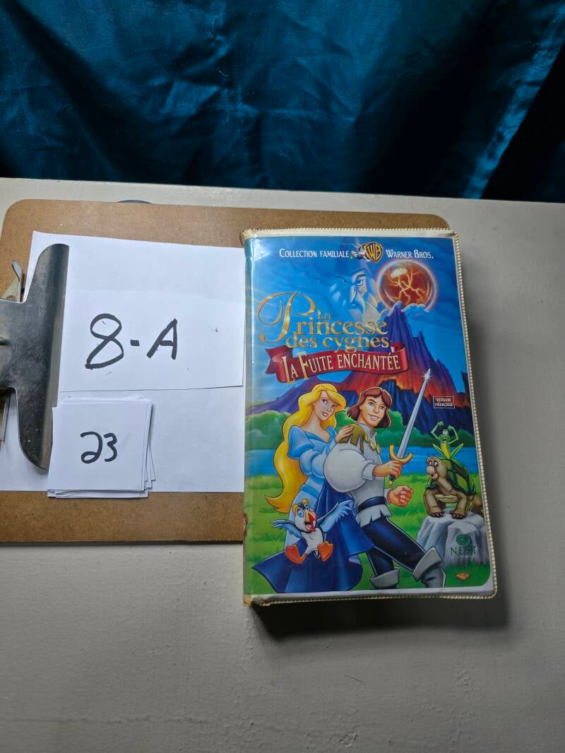 8A 23 audio vhs E