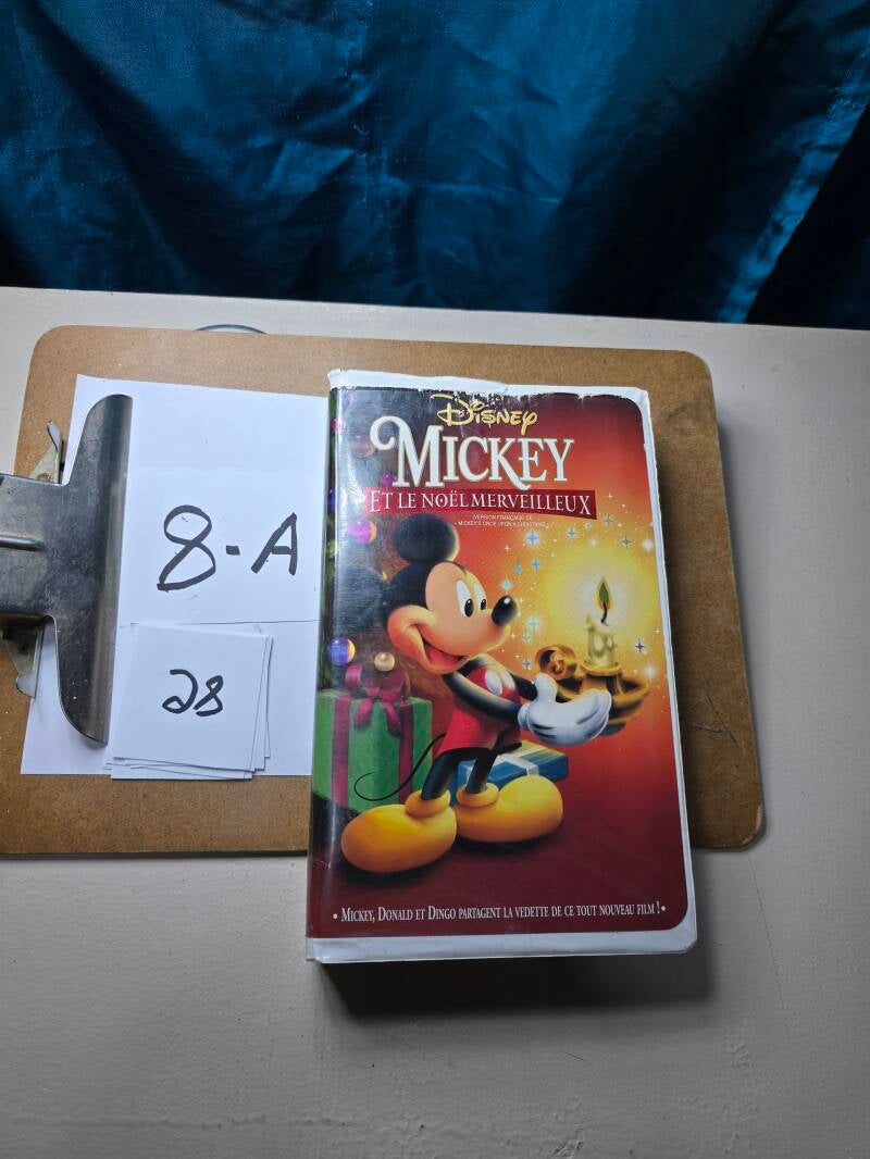8A 28 audio vhs E