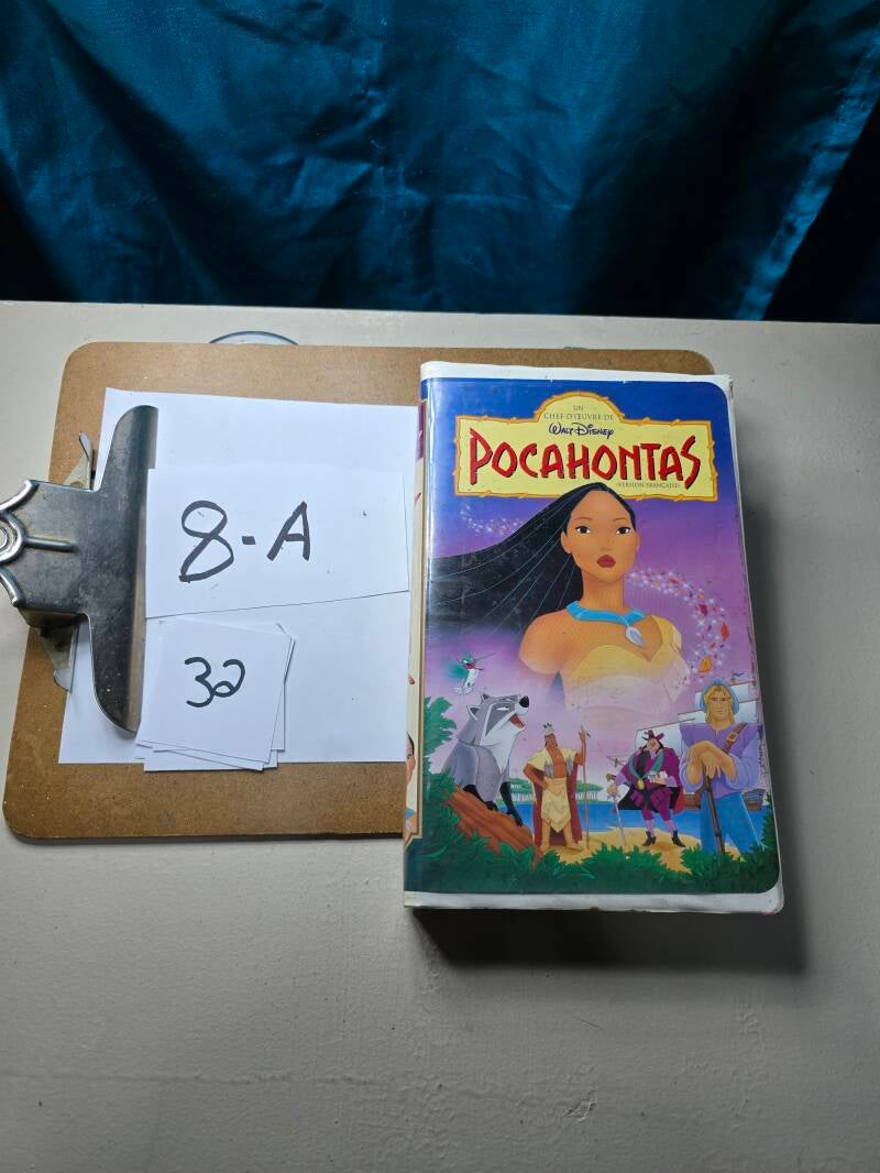 8A 32 audio vhs E