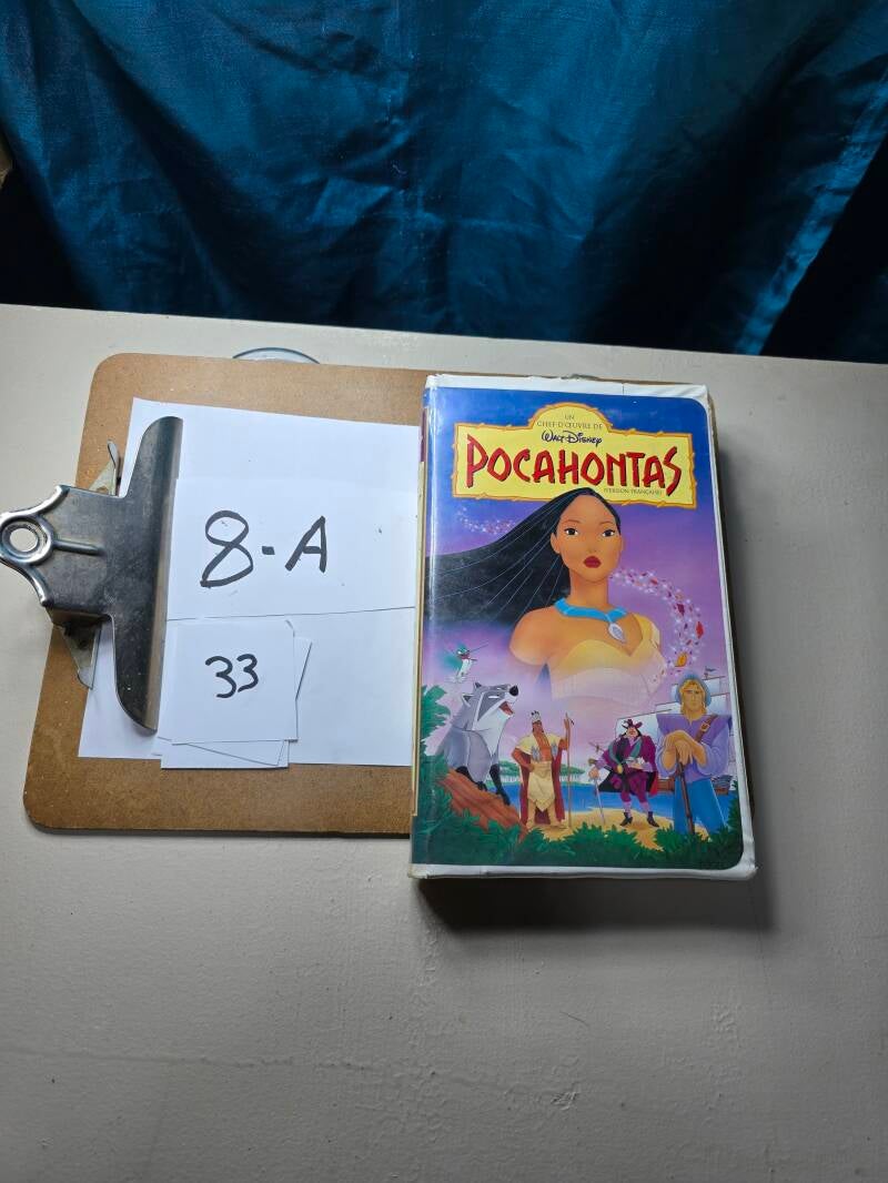 8A 33 audio vhs E