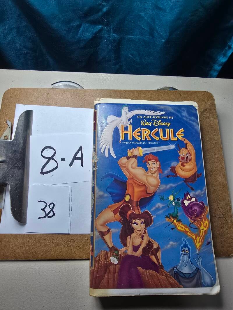 8A 38 audio vhs E