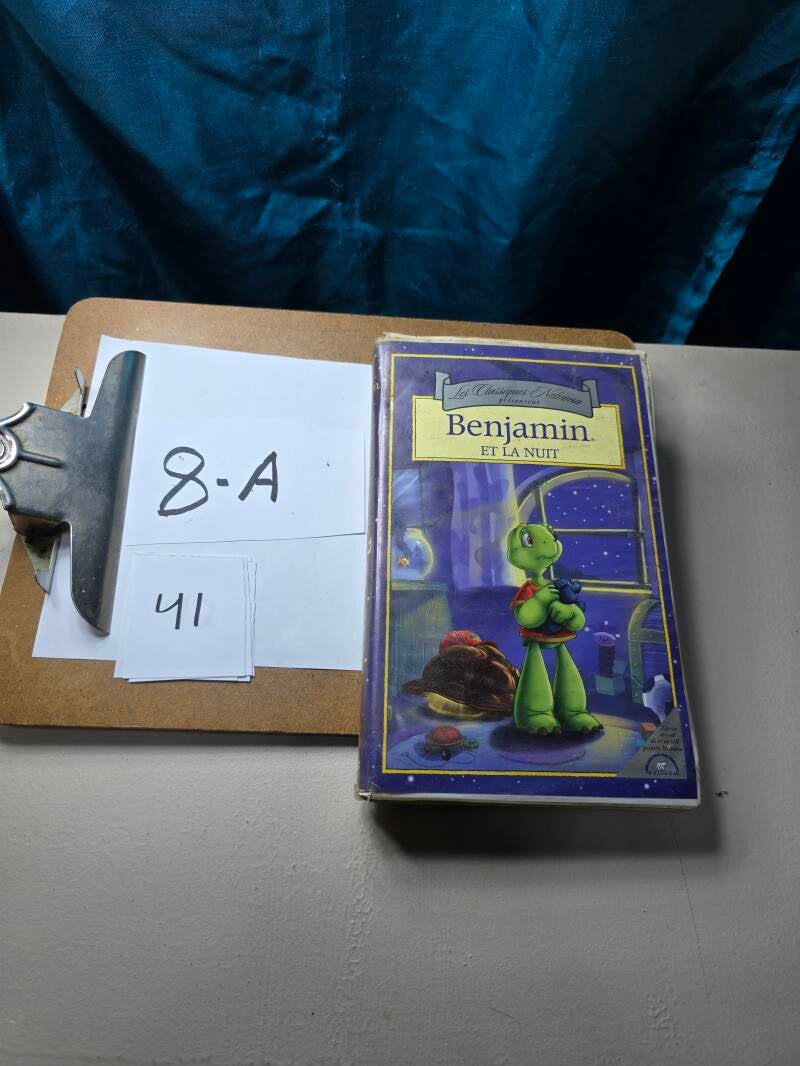 8A 41 audio vhs E
