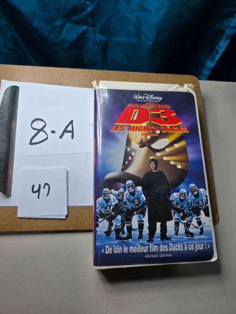 8A 47 audio vhs E