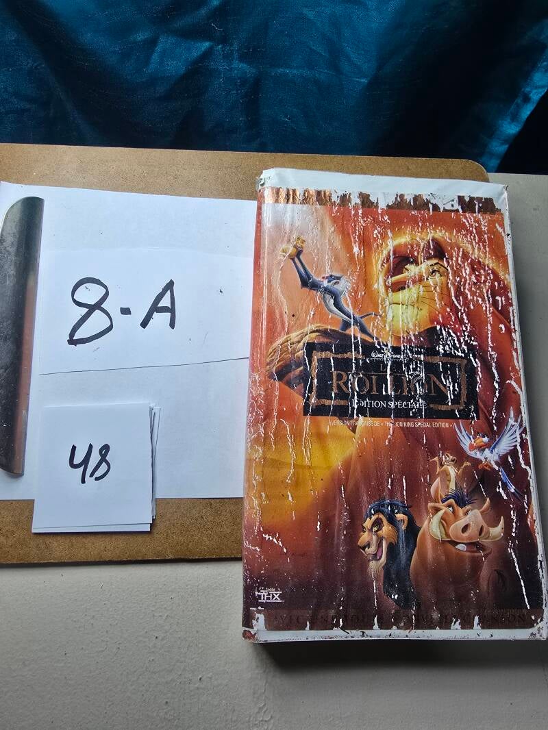 8A 48 audio vhs E