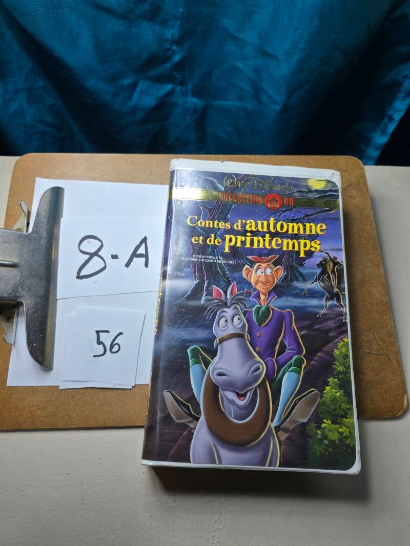 8A 56 audio vhs E