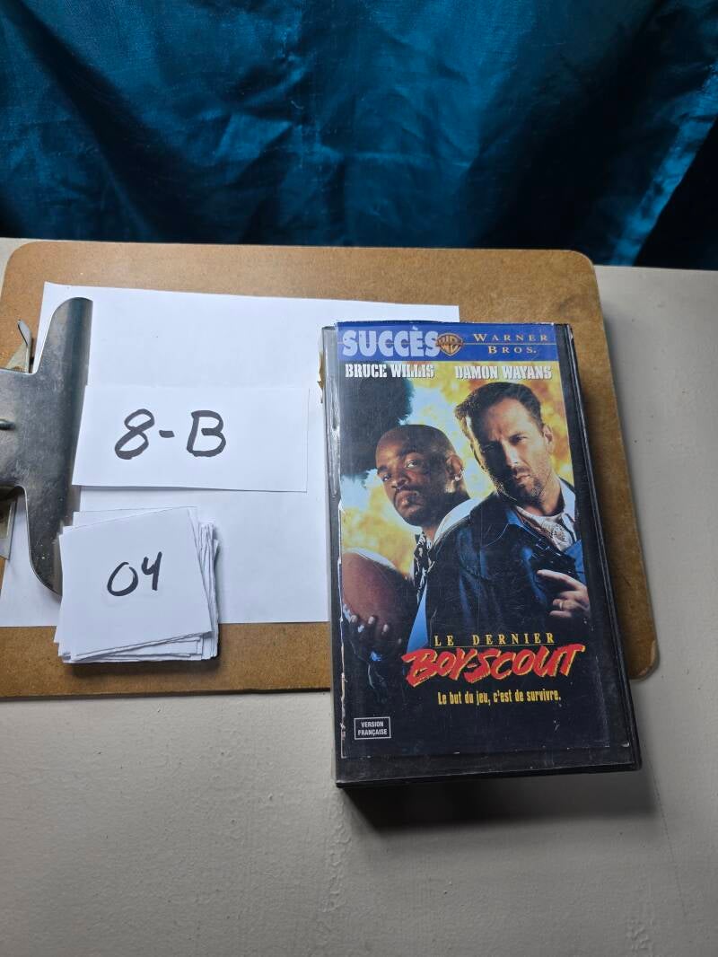 8B 4 audio vhs a