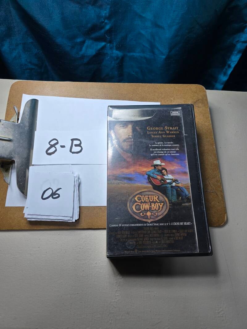 8B 6 audio vhs a