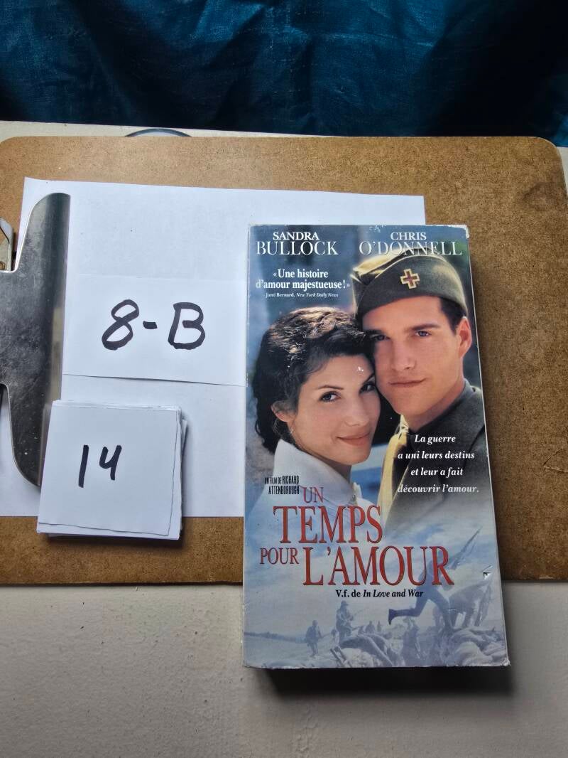 8B 14 audio vhs a