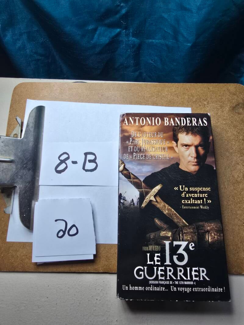 8B 20 audio vhs a