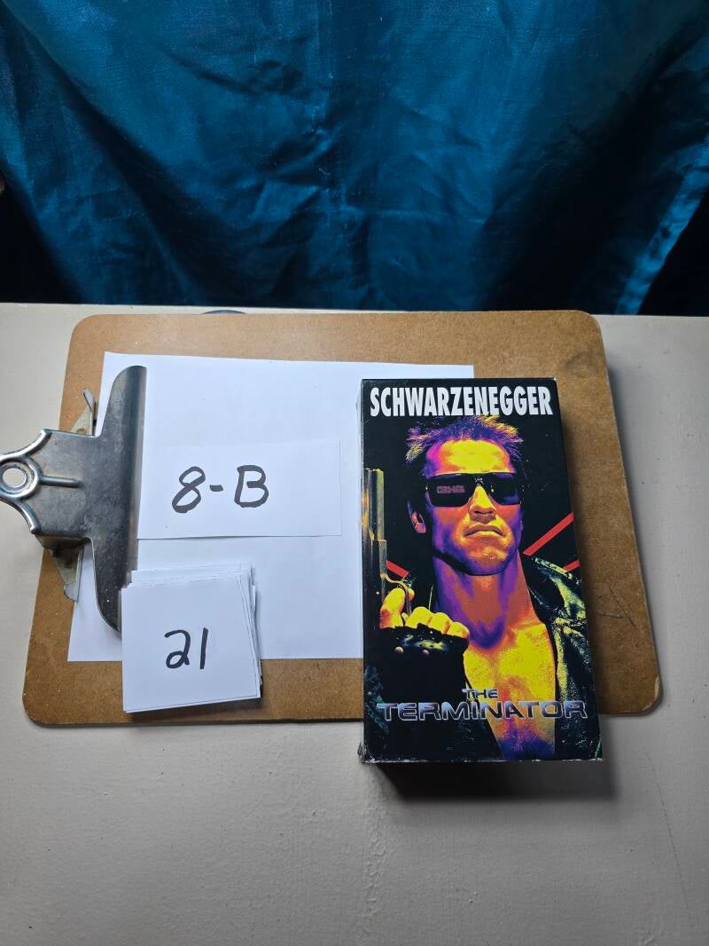 8B 21 audio vhs a