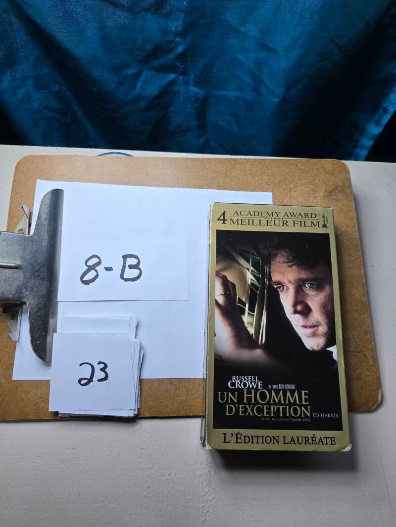 8B 23 audio vhs a