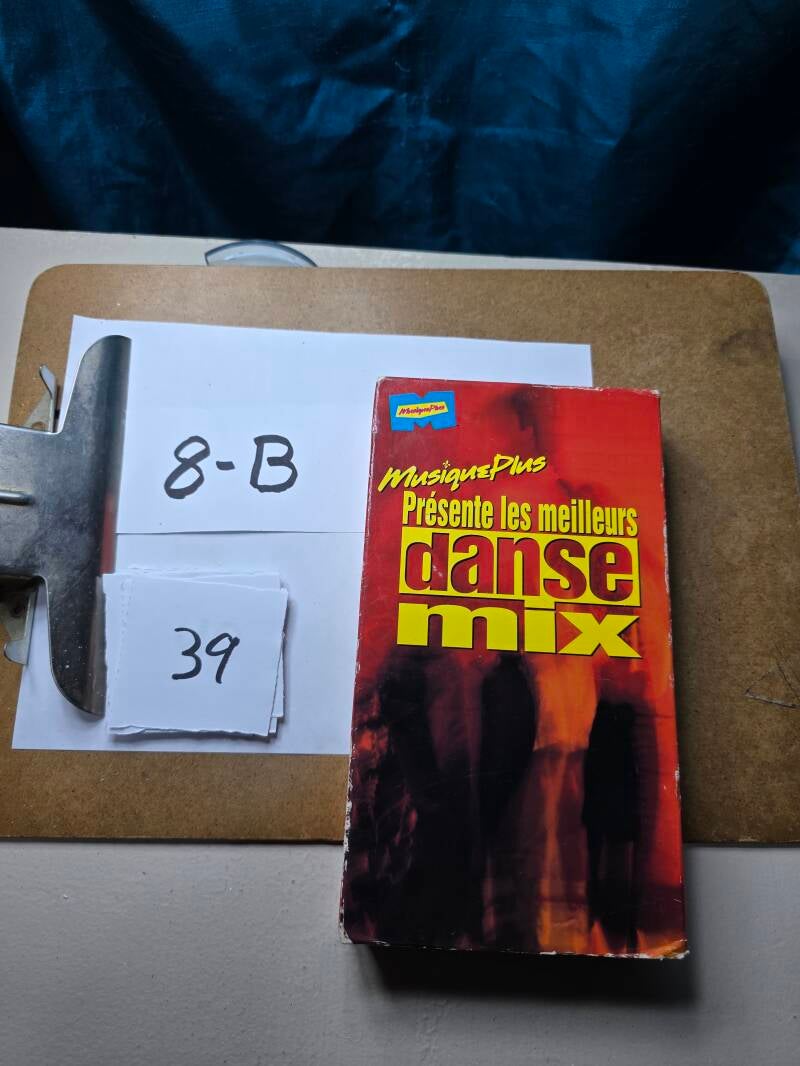 8B 39 audio vhs a