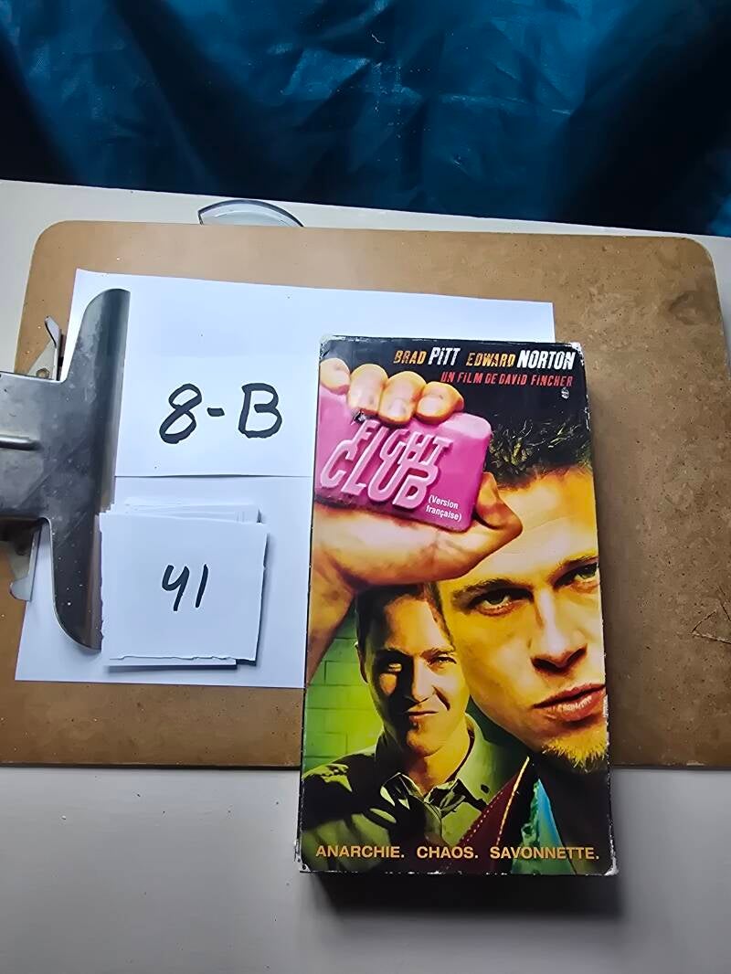 8B 41 audio vhs a