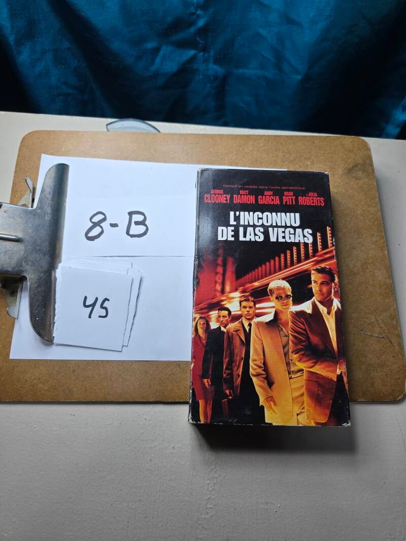 8B 45 audio vhs a