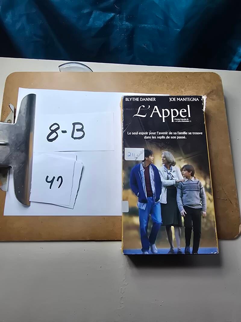 8B 47 audio vhs a